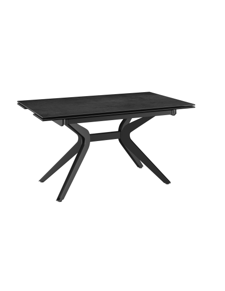 ATTRAIT - Table 2 allonges rétractables céramique titane