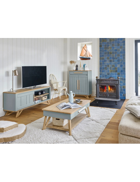 ALVA - Meuble TV 1 porte