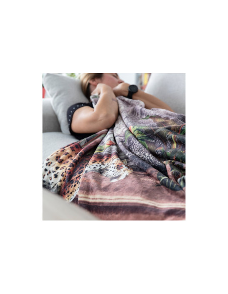 TAMARIN - Plaid ultra doux 480 gr