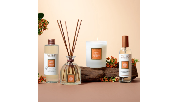 LES NATURELLES - Recharge bouquet parfumé Fleur de santal