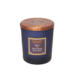 DUOS PARFUMÉS - Bougie Musc & Fruit noir