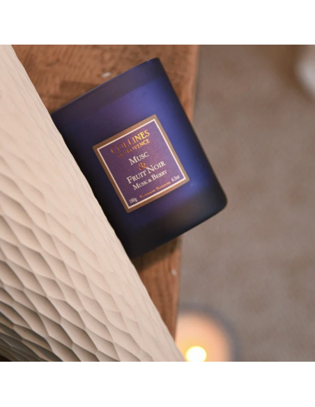 DUOS PARFUMÉS - Bougie Musc & Fruit noir