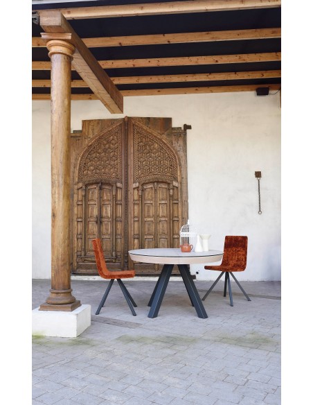 MALTER - Table ronde extensible