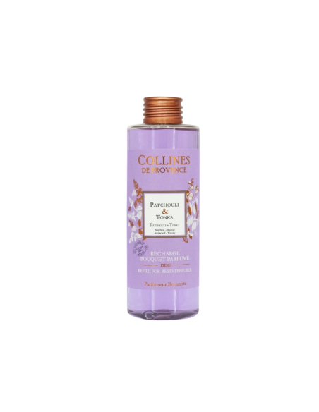 DUOS PARFUMÉS - Recharge bouquet parfumé Patchouli & Tonka