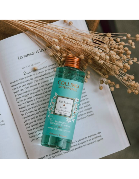 DUOS PARFUMÉS - Recharge bouquet parfumé Thé blanc & Jasmin