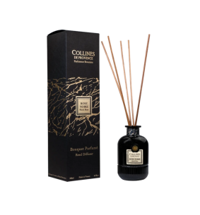 FLEURS & ECORCES - Bouquet parfumé Rose Noire
