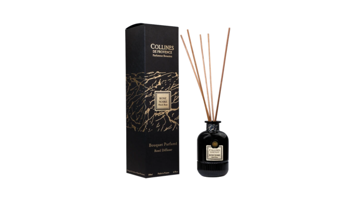 FLEURS & ECORCES - Bouquet parfumé Rose Noire