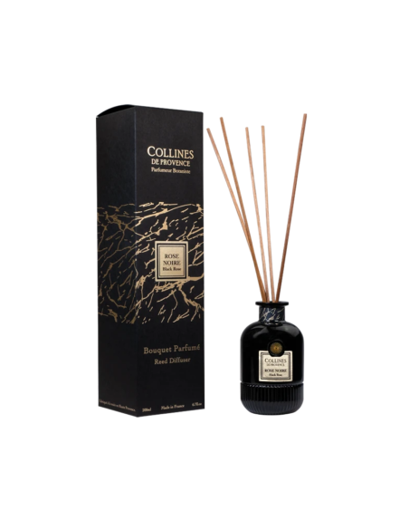 FLEURS & ECORCES - Bouquet parfumé Rose Noire