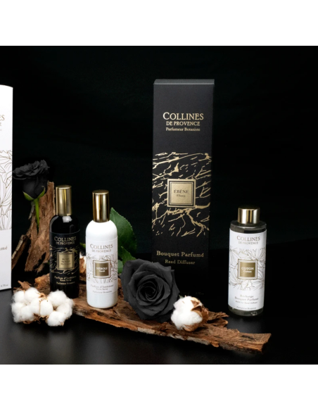 FLEURS & ECORCES - Bouquet parfumé d'intérieur Ebène