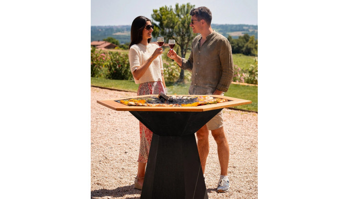 HEXAGONE BRASERO - Festin époxy noir 105
