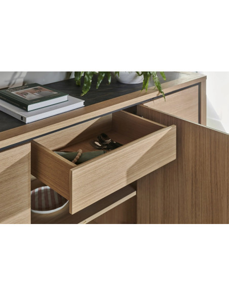 OMEGA - Enfilade 4 portes L.230 cm