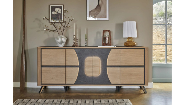 OMEGA - Enfilade 4 portes L.200 cm
