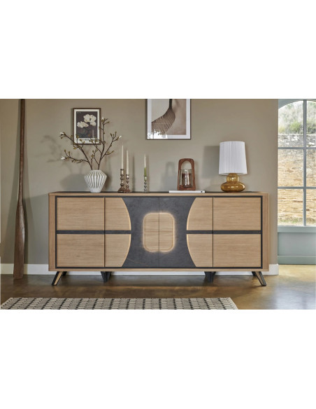 OMEGA - Enfilade 4 portes L.200 cm