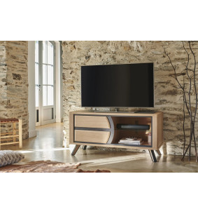 OMEGA - Meuble TV Hifi 1 porte L.120 cm 2