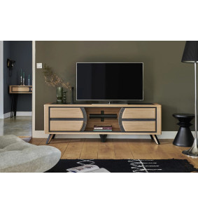 OMEGA - Meuble TV Hifi 2 portes L.175 cm 2