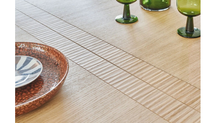 RIVAGE - Table tonneau en bout 180 x 100 extensible