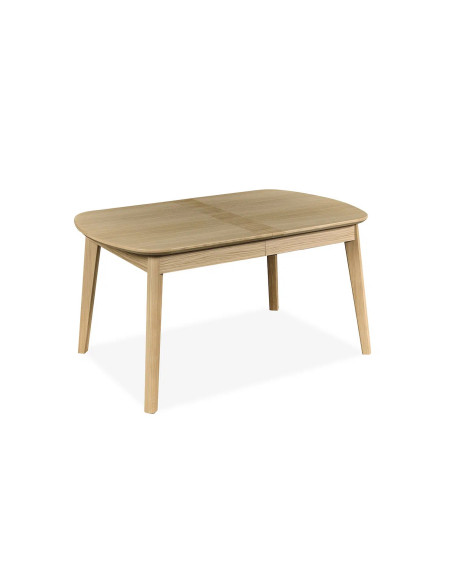 RIVAGE - Table tonneau en bout 160 x 90 extensible