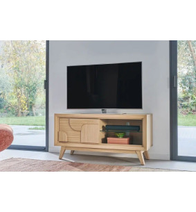 RIVAGE - Meuble TV Hifi 1 porte