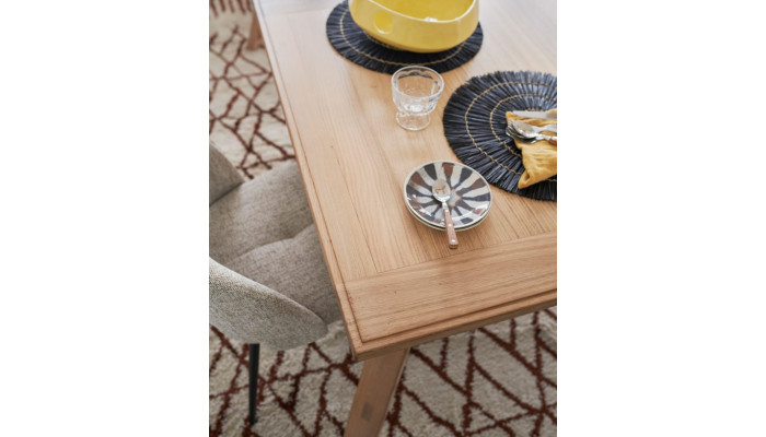 ESCALE - Table repas rectangulaire extensible