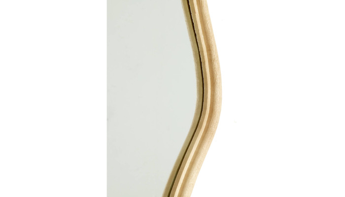 ORGANIC - Miroir bois naturel mat