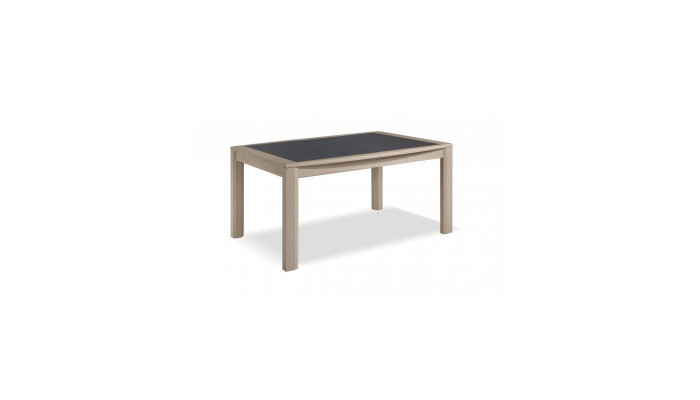 MALAGA - Table tonneau 2 allonges papillon de...