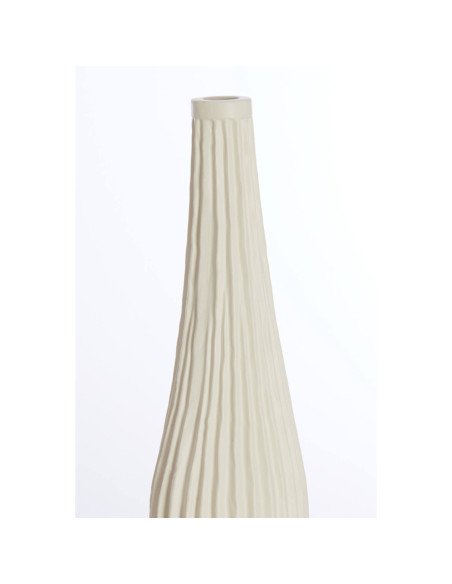 NAMPALA - Vase déco crème
