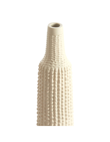 ANGIRA - Vase déco crème