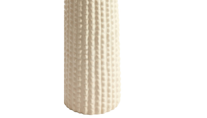 ANGIRA - Vase déco crème