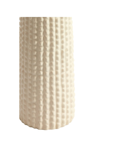 ANGIRA - Vase déco crème