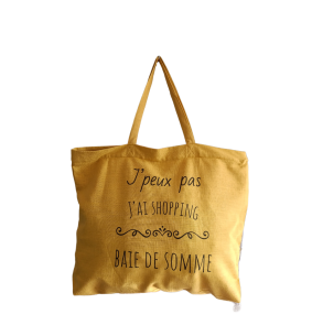 Baie de Somme - Grand sac de plage jaune 2