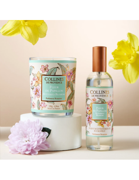 ÉDITIONS LIMITÉES - Bougie Fleur de Papillon