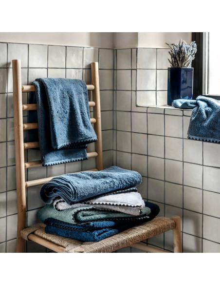 EPURE - Drap de douche - Céladon - 100% coton 550 g/m²